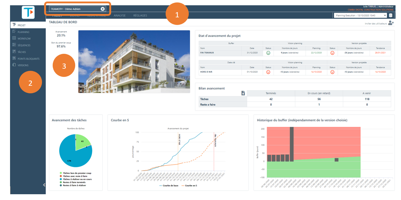 ouverture projet